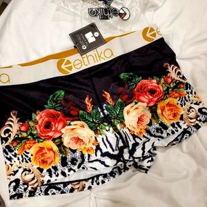 Ethika Floral Jungle Women's Staple NWT size LG